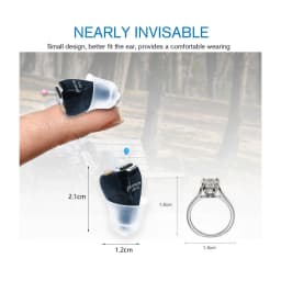 Rechargeable Hearing Aids Audifonos Low Noise Adjustable Magnetic Suction Model Portable Suitable Sound Amplifier for Deafness