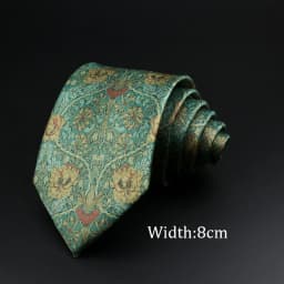 Novelty Fashion Men's Tie Floral Food Animal Necktie Soft Polyester Brown Gravatas For Wedding Business Party Dress Ties Gift