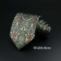 Novelty Fashion Men's Tie Floral Food Animal Necktie Soft Polyester Brown Gravatas For Wedding Business Party Dress Ties Gift
