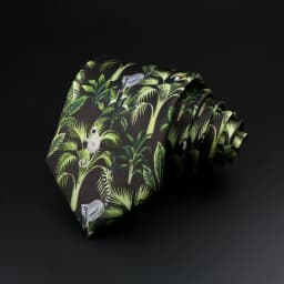 Novelty Fashion Men's Tie Floral Food Animal Necktie Soft Polyester Brown Gravatas For Wedding Business Party Dress Ties Gift