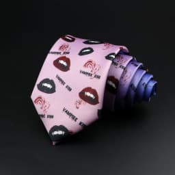 Novelty Fashion Men's Tie Floral Food Animal Necktie Soft Polyester Brown Gravatas For Wedding Business Party Dress Ties Gift