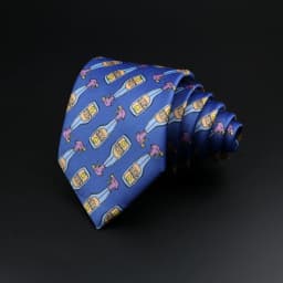 Novelty Fashion Men's Tie Floral Food Animal Necktie Soft Polyester Brown Gravatas For Wedding Business Party Dress Ties Gift