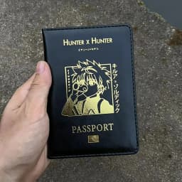 Hunter X Hunter Passport Cover Anime Travel Passport Holder Drop Shipping Support