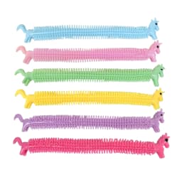 1/10pcs Unicorn Pulling Stretchy Worm Sensory Figet Anti Stress Toys Children Decompression Venting Rope Bracelet Autism ADHD