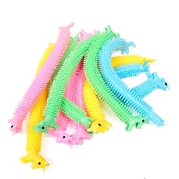 1/10pcs Unicorn Pulling Stretchy Worm Sensory Figet Anti Stress Toys Children Decompression Venting Rope Bracelet Autism ADHD