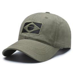New Baseball Cap Men Summer Brazil Flag Sun Protection Snapback Cap Male Fashion Casual Golf Baseball Hat Airsoft Hat