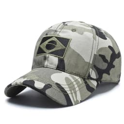 New Baseball Cap Men Summer Brazil Flag Sun Protection Snapback Cap Male Fashion Casual Golf Baseball Hat Airsoft Hat