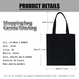 2025 Custom Tote Bag Shopping Your Images Here Print Original Design White Fashion Travel Canvas Bags Grocery Bag Pures Shopper