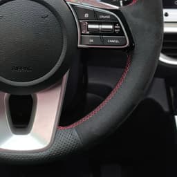 Car Steering Wheel Cover Customized Suede Leather For Kia K5 Optima 2019 Cee'd Ceed 2019 Forte Cerato (AU) 2018 Car Accessories