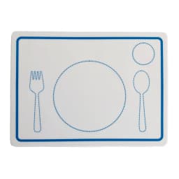 Silicone Placemat for Kids Montessori Dinning Manner Learning Resources Children's Tableware Kitchen Utensils Early Education