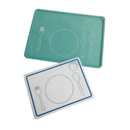 Silicone Placemat for Kids Montessori Dinning Manner Learning Resources Children's Tableware Kitchen Utensils Early Education
