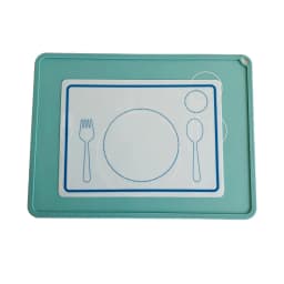 Silicone Placemat for Kids Montessori Dinning Manner Learning Resources Children's Tableware Kitchen Utensils Early Education