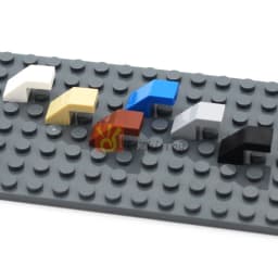 50pcs MOC Building Block Slope 45 2x1 with Cutout Without Stud 28192 DIY Enlighten Bricks Compatible Assembles Particles Toys