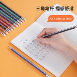 Deli 10pc/Lot 2B HB Wooden Pencil Lapices with Eraser for Student Children Drawing Writing Lapiz for School Stationery Supplies