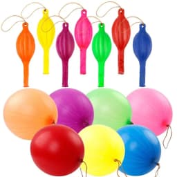 Children's Cartoon Large 8g Clapping Balloon Thickened Hand Clapping Balloon Party Toy With Rubber Band Explosion Printed Ball