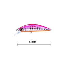 50mm 6g Fishing Lure Hardcore LG Heavy Minnow 50S Wobbler Sinking Jerkbait Swimbait Artificial Hard Bait Trout Bait Bass Bait