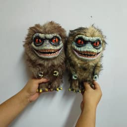 Critters Prop Doll Space Crite Plush from Movie Critters Collection Creepy Doll Fugglers Funny Ugly Monsters Gifts