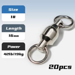 JIGGINGPRO Ball Bearing Swivels For Fishing Accessories Fishing Goods BB Swivel Sea Fishing