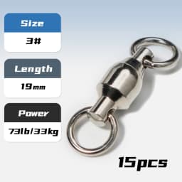 JIGGINGPRO Ball Bearing Swivels For Fishing Accessories Fishing Goods BB Swivel Sea Fishing