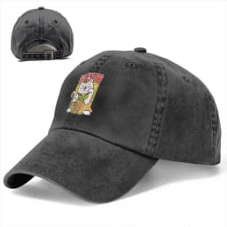 Summer Cap Sun Visor Maneki Neko Taiyaki Lucky Cat With Fish Hip Hop Caps Cowboy Hat Peaked Hats