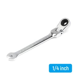 1pc 1/4 Inch Imperial Size Ratchet Wrench Spanner Flexible Head Universal Hand Tools Car Repair Tool
