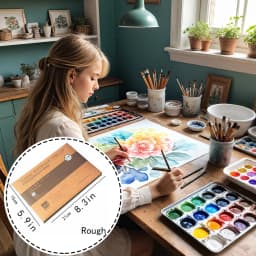 Baohong Watercolor Paper Pad 300g Academy Cotton 100% Color Lead Sketch Four Side Sealing Glue 20 Sheets/Copy 32k 16k 8k