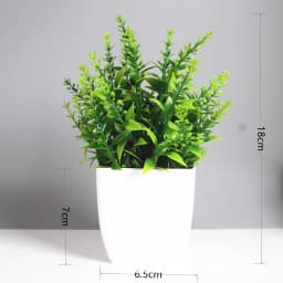 Artificial Bonsai Green Fake Plant Eucalyptus Flower Potted Plant For Indoor Outdoor Home Bedroom Garden Decoration supplies
