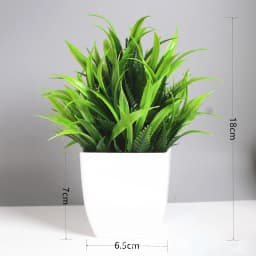 Artificial Bonsai Green Fake Plant Eucalyptus Flower Potted Plant For Indoor Outdoor Home Bedroom Garden Decoration supplies