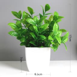 Artificial Bonsai Green Fake Plant Eucalyptus Flower Potted Plant For Indoor Outdoor Home Bedroom Garden Decoration supplies