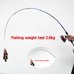BIUTIFU Baitcasting Spinning Mini Fishing Rod 4/5 Section 1.8/2.1mTravel Carbon Casting Weight 5-20g Fast Ultralight Lure Pole