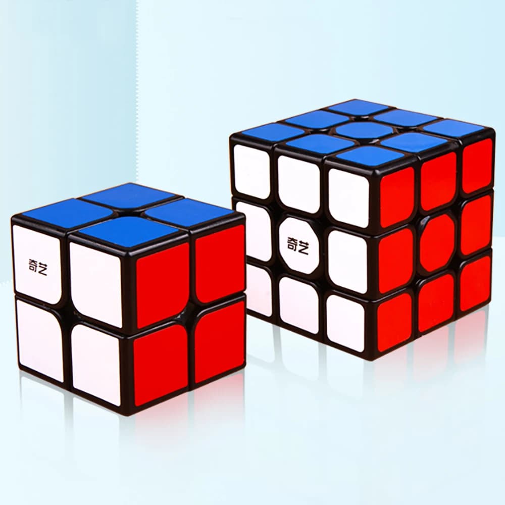 QIYI Sail W Magic Cube 2x2 3x3 Qiyi Warrior S Cubo Magico Profissional Qidi 2x2x2 Educational Toy Puzzle Hungarian Cube