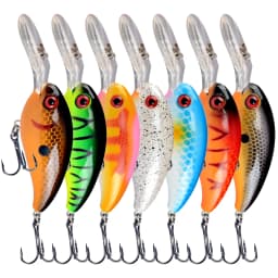 1pcs Crank Fishing Lure Artificial Hard Baits 10cm/15g Crankbait Jerkbait Wobbler Fishing Tackle Good Treble Hooks Tackle