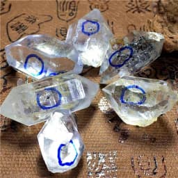 Natural Herkimer Diamond Drifting Sand Energy Raw Water Reiki Gall Mineral Decor Guardian Stone Black Crystal Specimen Gemstone