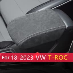 For VW T-roc Troc 2019 2020 2021 2022 2023 Volkswagen Accessories Armrest Box Protection Cover Cushion Support Box Armrest Pad