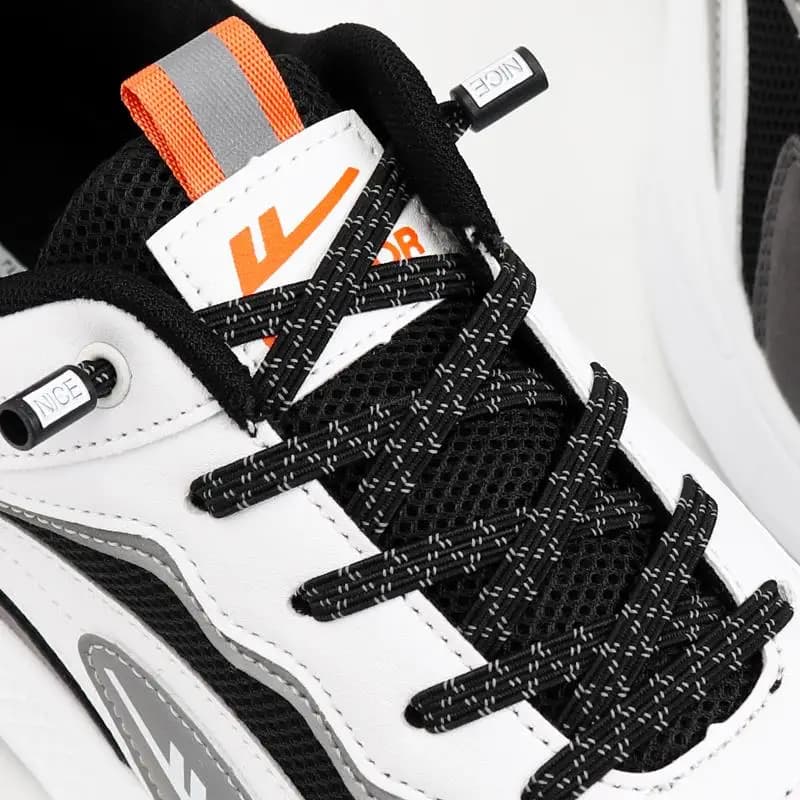 New Reflective No Tie Shoelaces Elastic Laces Sneakers Flat Shoe laces without ties Kids Adult Shoelace One size fits all Shoes