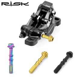 RISK Ultralight Bicycle Oil Disc Screw Titanium Alloy Retainer Pin Bleed Nipple Compression Nut XT Bike Accessories