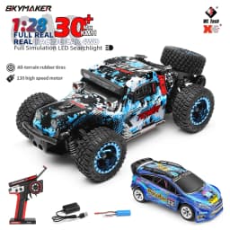 WLtoys 1/28 RC Car 284010 284161 4WD Drive Off-Road 2.4G 30KM/H High Speed Alloy Car 1:28 Rally Racing Car Toys for Kids Gift