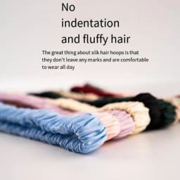 100% Pure Silk Headband for Women Hairband Makeup Accessory Elegant Hair Accessories for Her