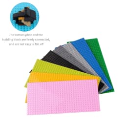 Baseplate 32x32 16X32 Dots Classic Brick Plate Building Blocks DIY Constructor Parts Baseplates Compatible Brands City Friends