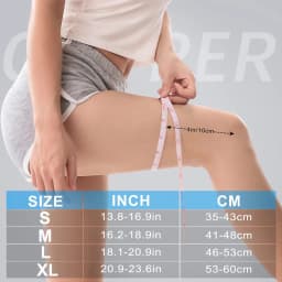 Copper Knee Brace for Arthritis Pain & Support - Copper Knee Sleeve for Knee Pain Compression Sleeve for Sports, Knee Pain Relie