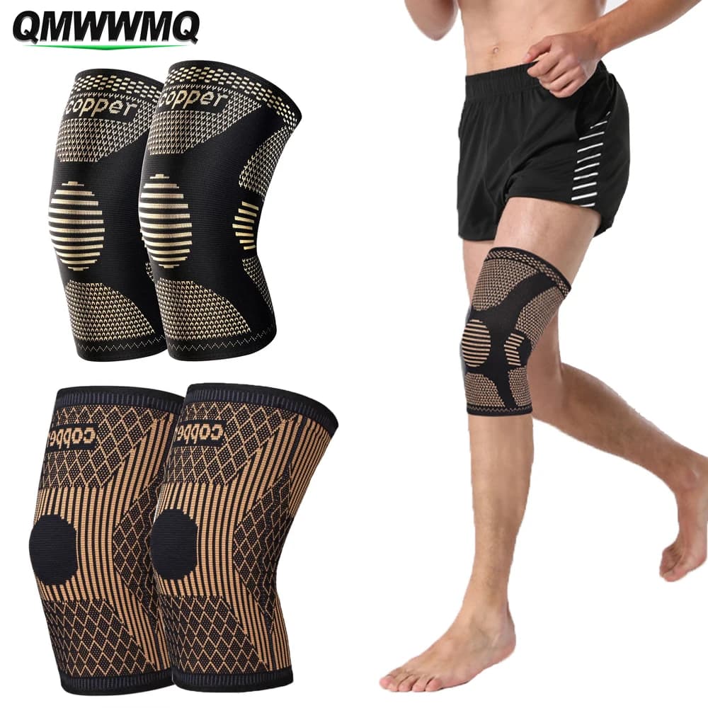 Copper Knee Brace for Arthritis Pain & Support - Copper Knee Sleeve for Knee Pain Compression Sleeve for Sports, Knee Pain Relie