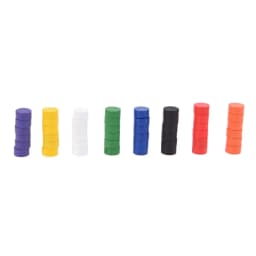 Game Token 100 PCS Wooden Game Pieces Pawn/Chess Boardgame/Educational Games Accessories 8 Colors 10*5mm