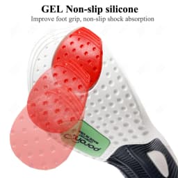 Best Orthopedic Insoles for Feet EVA Gel Shock Absorption Health Orthotic Sole Pad Sport Arch Support Relief Plantar Fasciitis