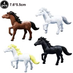 Horse Happy Birthday Cake Toppers Horse Racing Theme Cake Decoartions Horse Racing Birthday Party Decorations Supplies