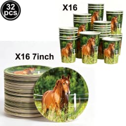 Horse Happy Birthday Cake Toppers Horse Racing Theme Cake Decoartions Horse Racing Birthday Party Decorations Supplies