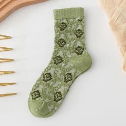 Fashion Harajuku Retro Woman Floral Vintage Socks Novelty Ethnic Print Kawaii Cute Cotton Casual Breathable Ladies Girls Funny