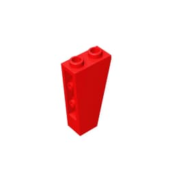 Gobricks GDS-864 Slope, Inverted 75 2 x 1 x 3 compatible with lego 2449 children's DIY Educational Building Blocks Technical