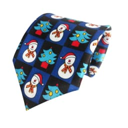 EASTEPIC Men's Neckties Light Thin Christmas Ties for Men Children's Toys Holiday Party Santa Claus Xmas Tree Snowflake Snowman