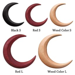Moon Hair Fork Ramadan Hand Carved Wooden Hair Sticks for Women Long Hair Comb Hair Styling Tools Hair Accessories