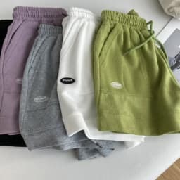 2026 Women's Comfortable Loose Wide-legged Drawstring A Pants Slim Waist Slim Fit Casual Home Versatile Sports Shorts New